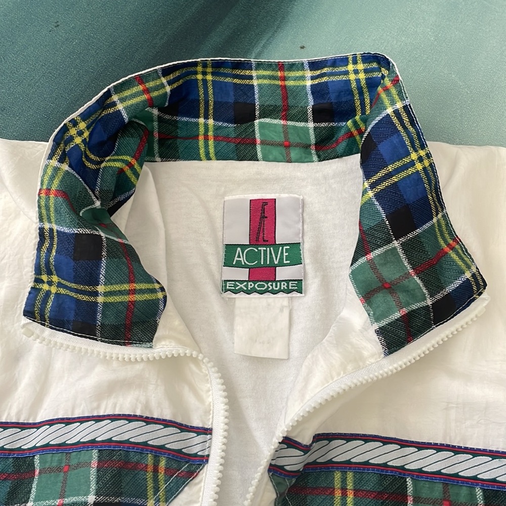 Vintage 90s Active Exposure Windbreaker Blouson - Picture 10 of 13